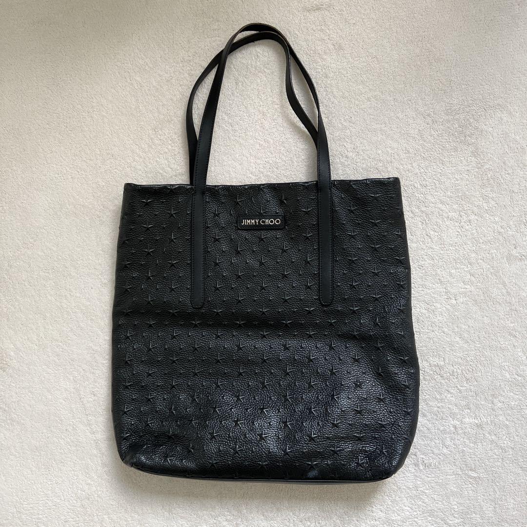 最終価格！ジミーチュウ エンボス トート バッグ（買取】JIMMY