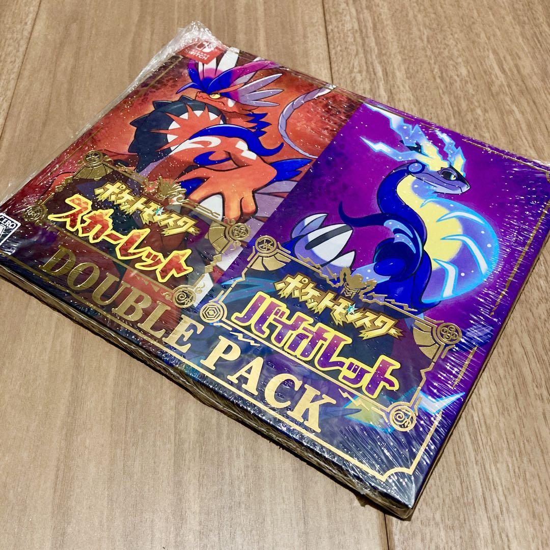 ポケットモンスター バイオレット スカーレット ダブル【新品】【プロモ付き】 プロモカード付き】ポケットモンスター スカーレット