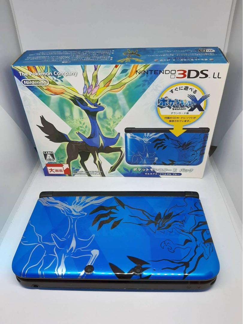 中古】ニンテンドー 3DS LL ポケットモンスター Xパック（美品