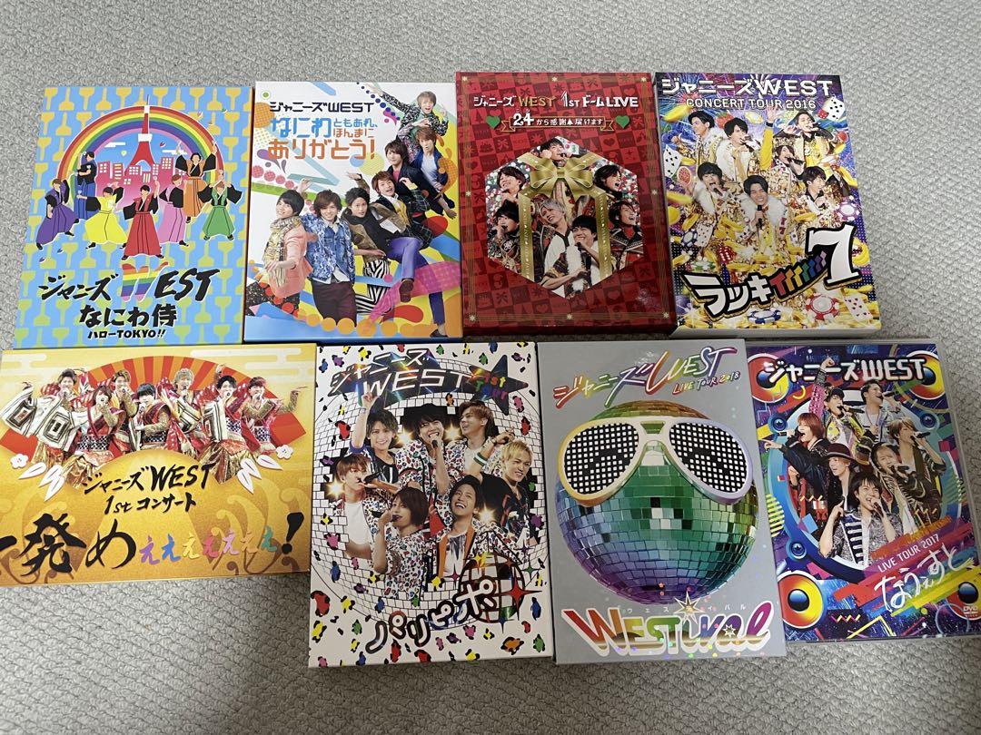 【まとめ売り】ジャニーズWEST ライブ DVD 5本 バラ売り⭕️ まとめ売り】ジャニーズWEST ライブ DVD 5本 バラ売り