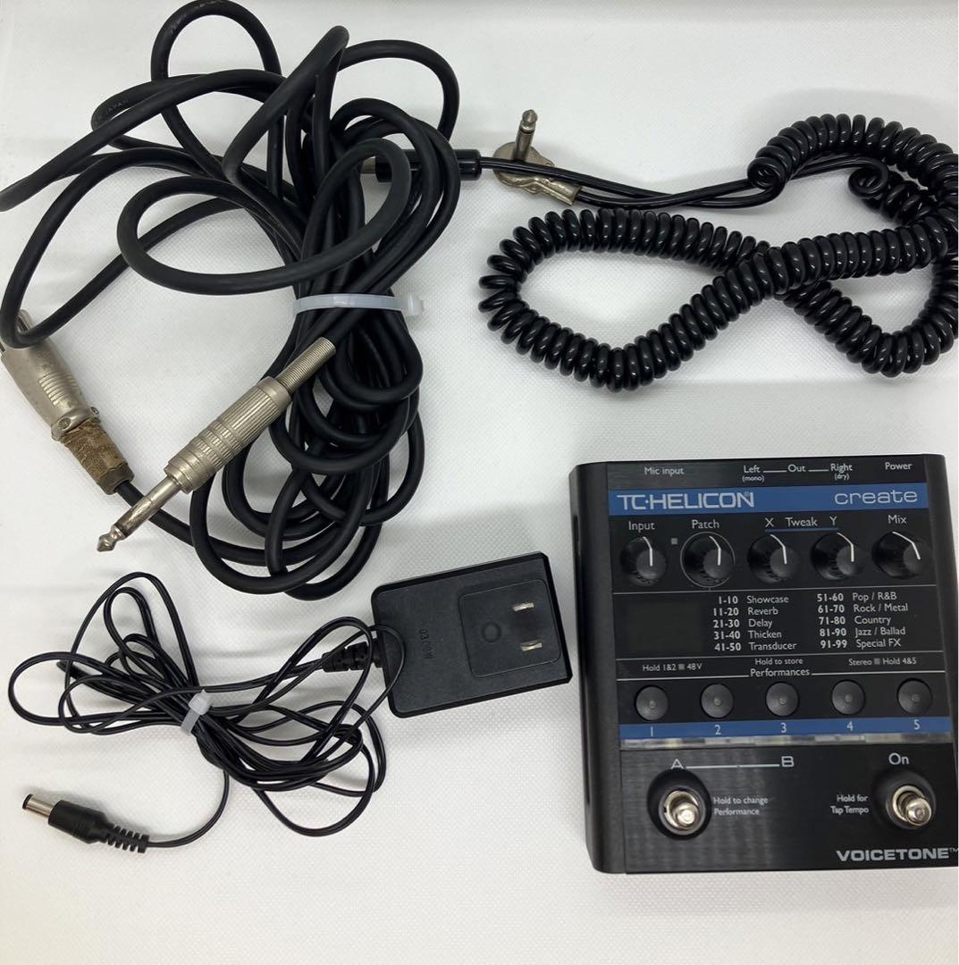 ★TC-HELICON Voicetone Create★ボーカル用エフェクター Amazon | TC Helicon ボーカルエフェクター ダブリング