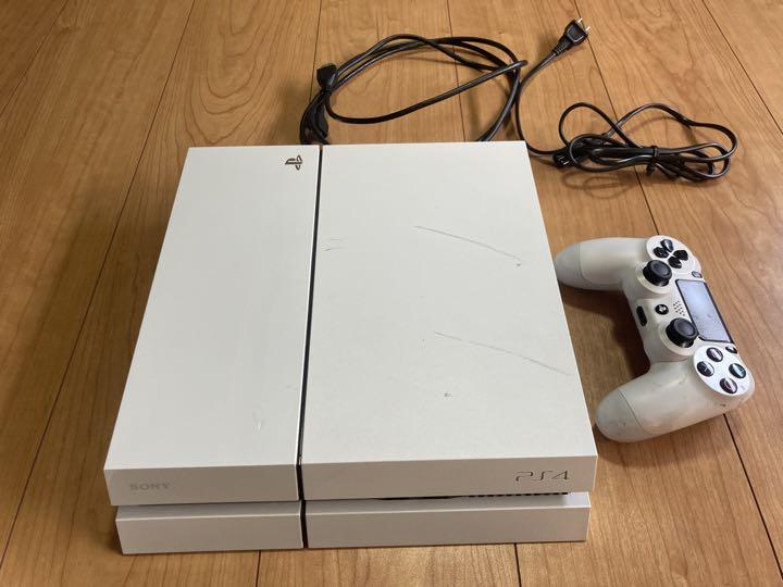 PlayStation4 - PS4 本体 セット 500GB  SONY  CUH-1100A PS4本体 ホワイト CUH-1100A 500GB - メルカリ