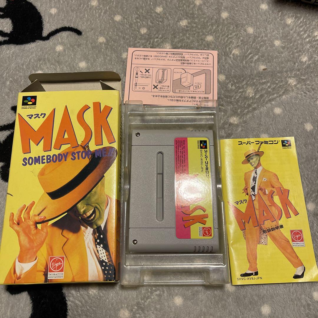 スーパーファミコンソフト　ランクB)マスク MASK】マスク スーパーファミコン ソフト （SFC]イースIV Mask