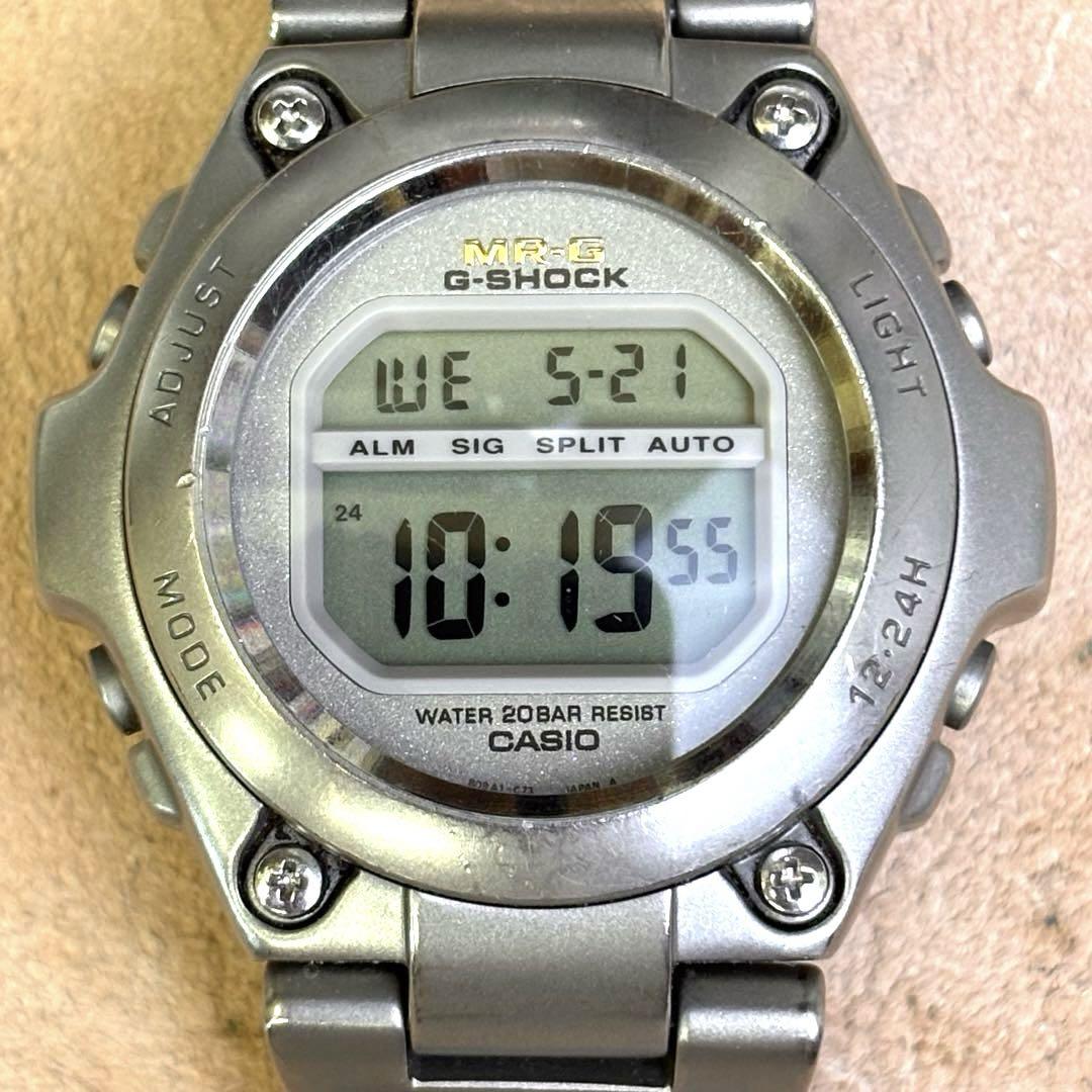 【美品】カシオMRG-1000TチタンフルメタルGショック電池交換済み 美品】カシオMRG-1000TチタンフルメタルGショックTACTICIAN