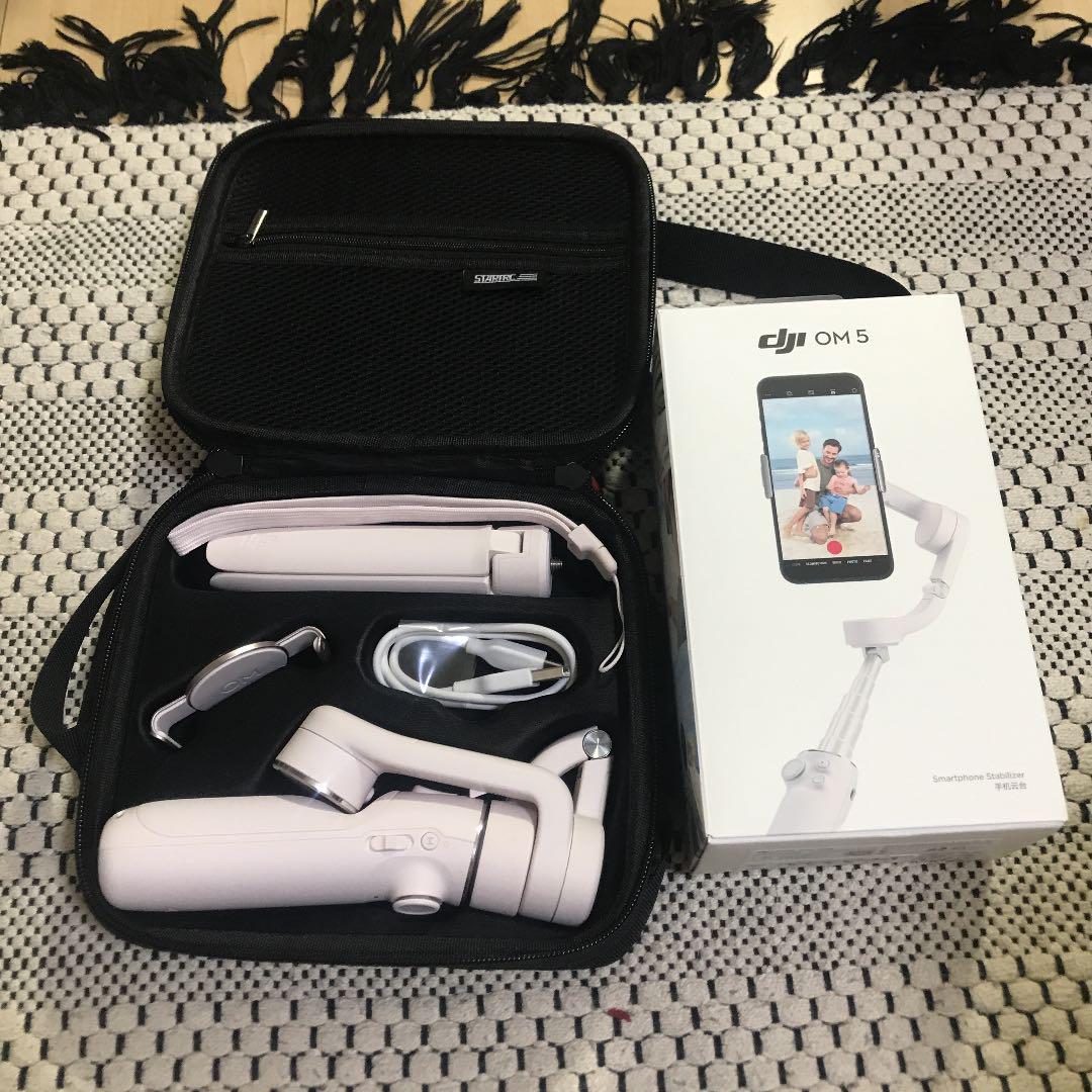 DJI OM5 サンセットホワイト スタビライザー Amazon.co.jp: 【国内正規品】 DJI OM 5 サンセット ホワイト