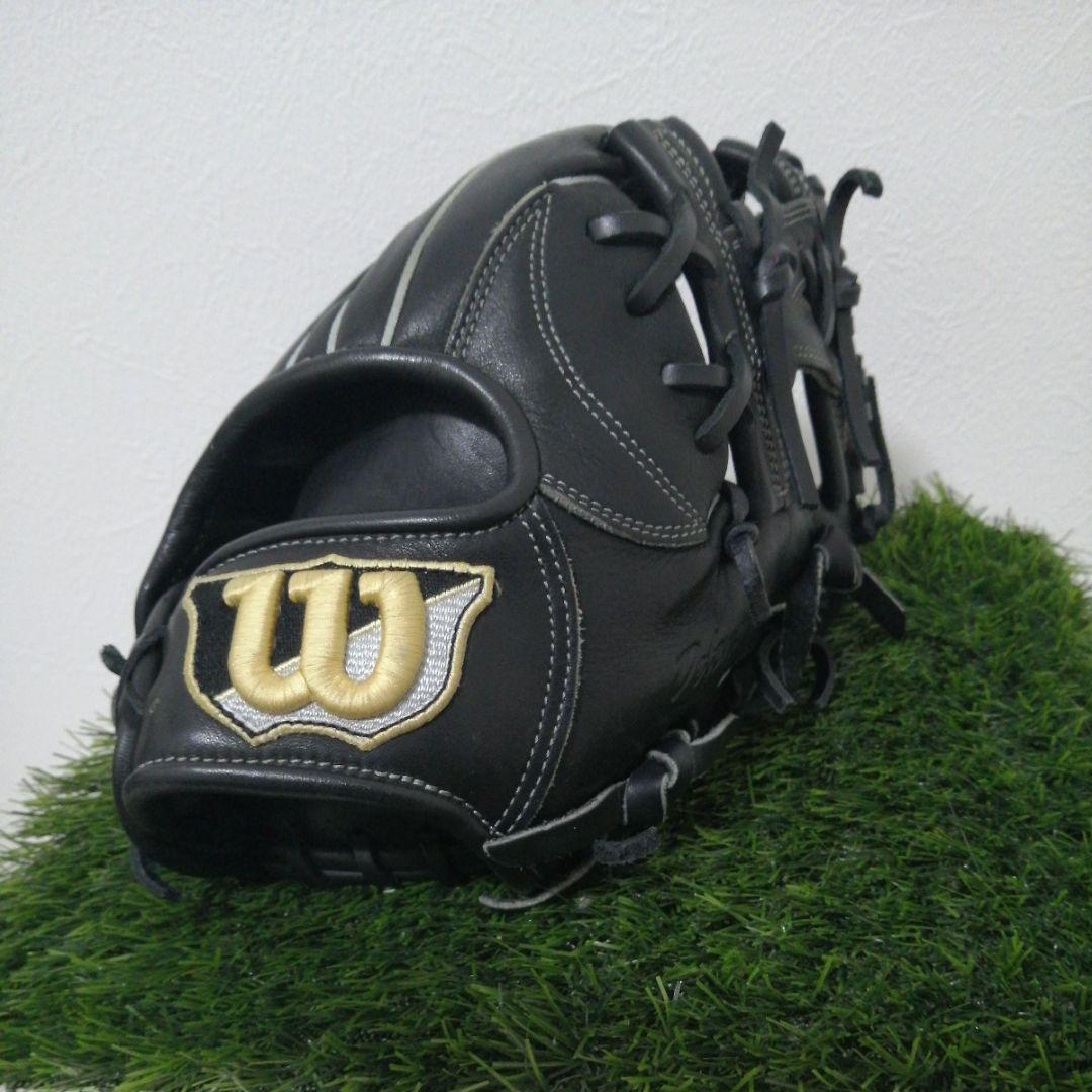野球 Wilson ウィルソン 軟式グローブ 一般内野用 美品