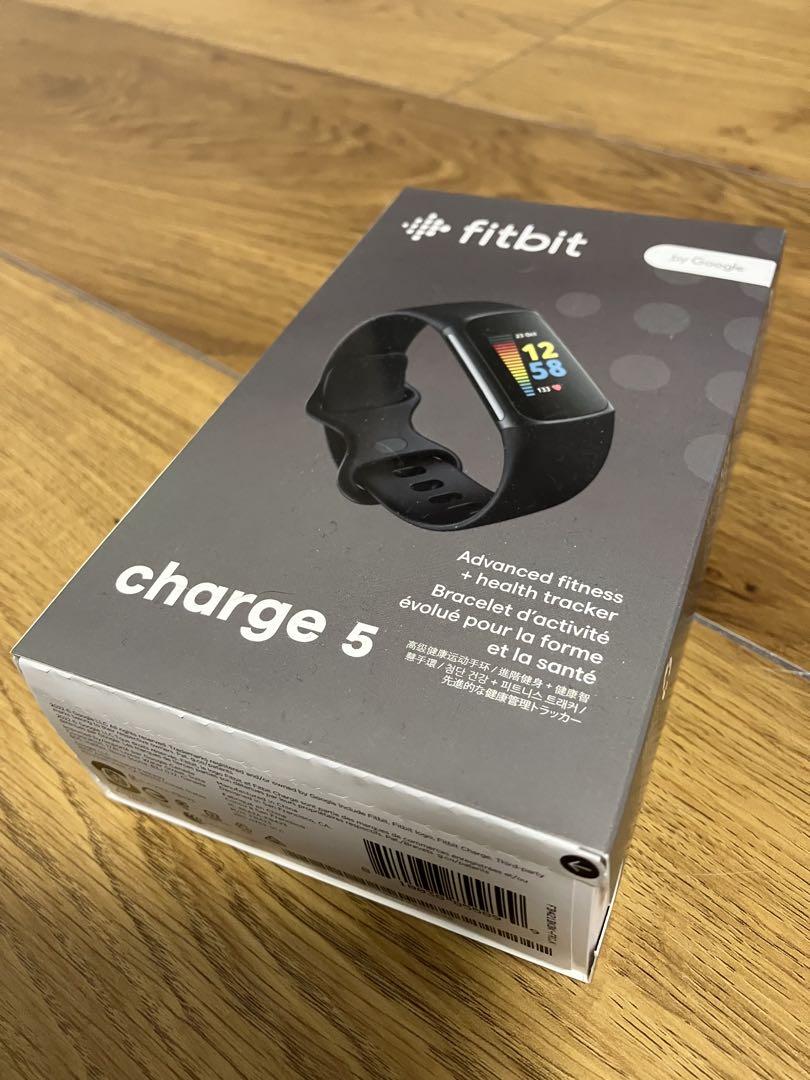 fitbit charge5　ブラック　「新品・未開封」 fitbit Charge5 フィットビット チャージ5 ブラック