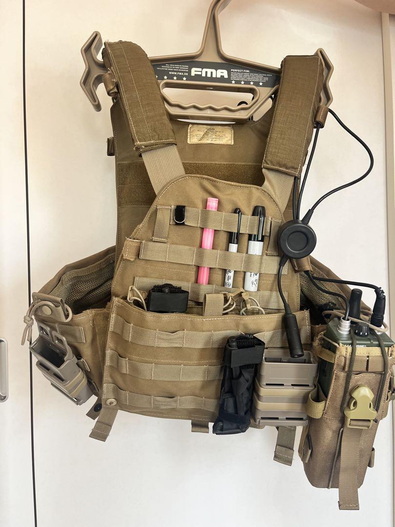 【実物】サバゲー　プレートキャリア　フルセット　LBT 6094B 米軍特殊部隊 実物】サバゲー プレートキャリア フルセット LBT 6094B 米軍