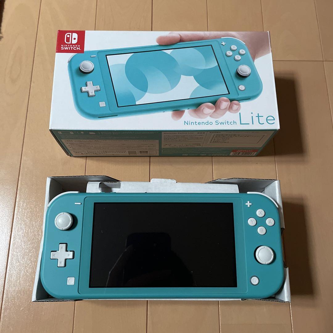 Nintendo Switch Lite ライト ターコイズ 本体＋ケース Nintendo Switch Lite ターコイズ 本体 ・保護ケース付き