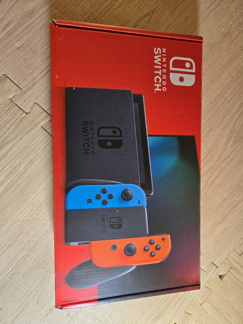Nintendo Switch 青とオレンジ 本体 売り切り御免！】 Nintendo Switch 本体 グレー ソフト付