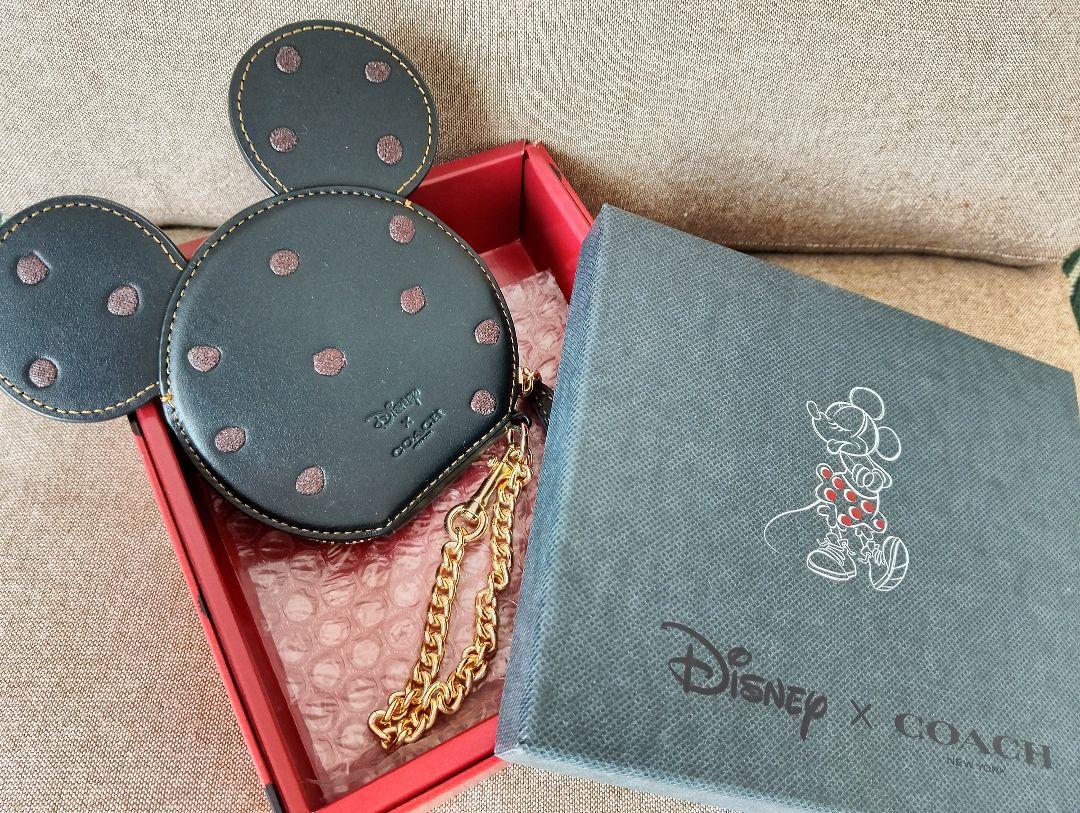 ✿さくら✿COACH ディズニーコラボ 　コインケース 　チャーム COACH ディズニーコラボ コインケース チャーム（COACH コーチ