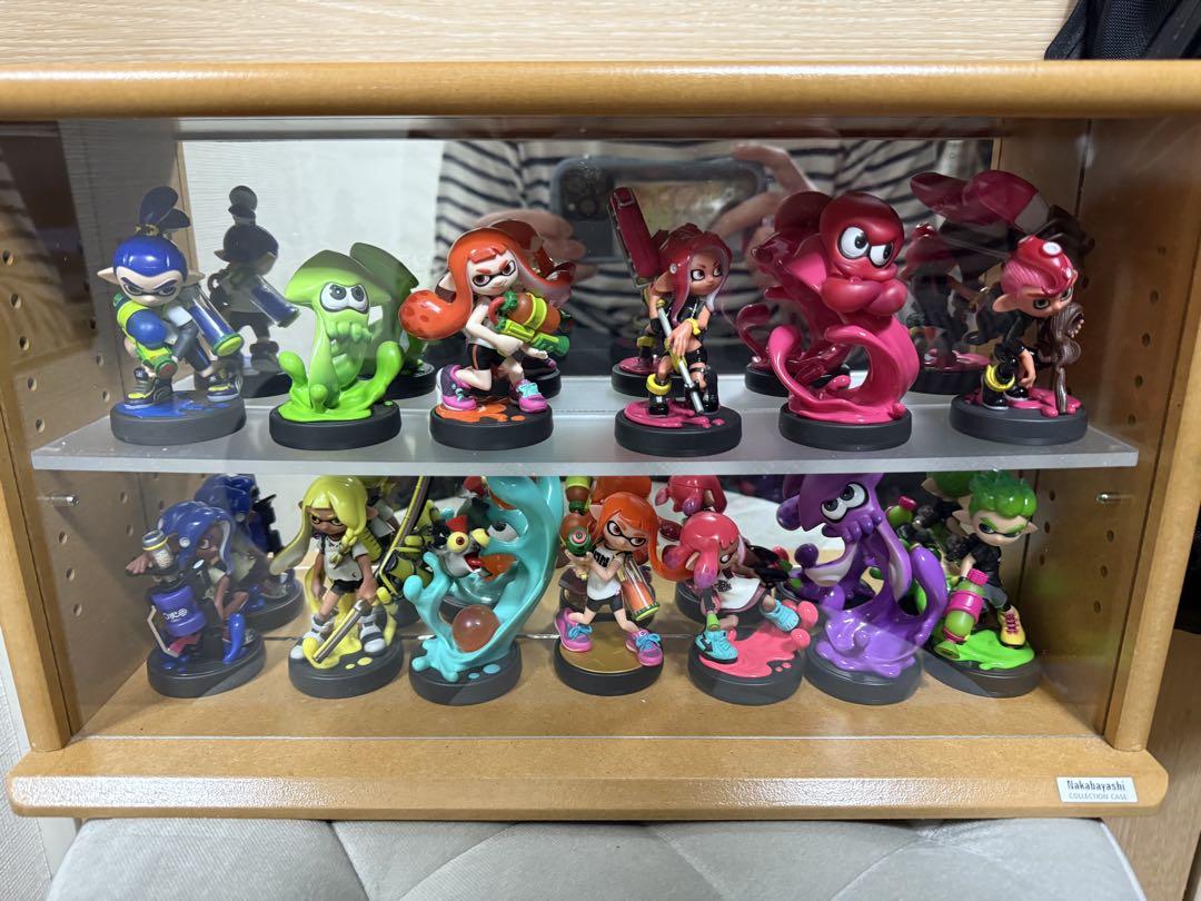 スプラトゥーン amiibo 13体セット 飾り棚付き スプラトゥーン amiibo 13体セット 飾り棚付き（amiibo