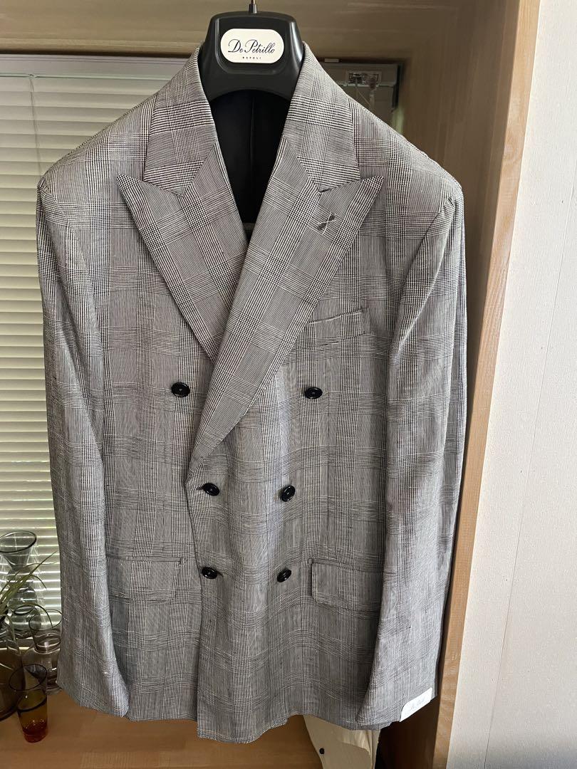MIN　DE PETRILLO デ ペトリロ ナポリ　ジャケット ナポリ仕立てのモダンで大人仕様のDe petrilloジャケット