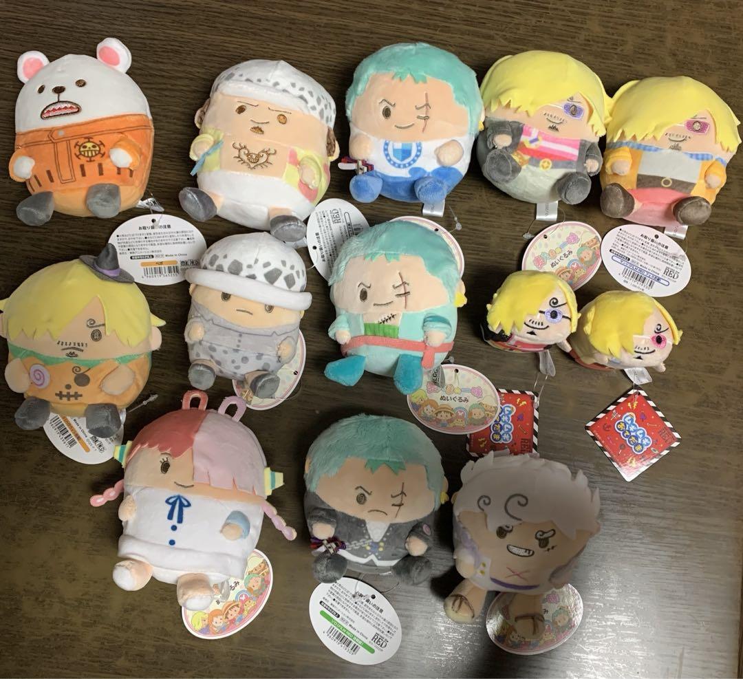 麦たまの一味 サンジ ゾロ ロー ベポ ウタ ルフィ （ワンピース