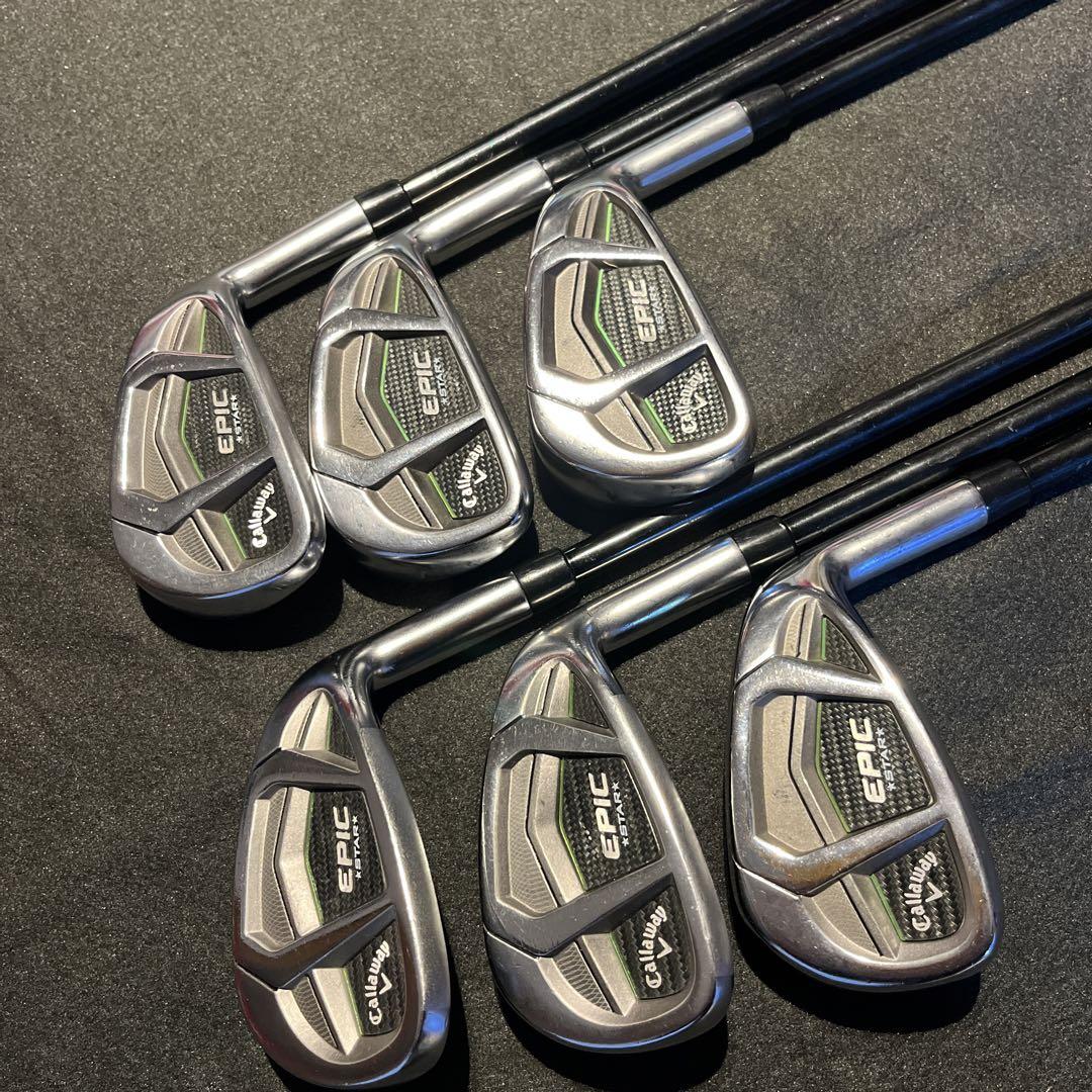 Callaway - 大人気 キャロウェイ エピックスター メンズゴルフ アイアン 6本セット 右 R Callaway Golf - キャロウェイ EPIC STAR 6番単品アイアン 純正