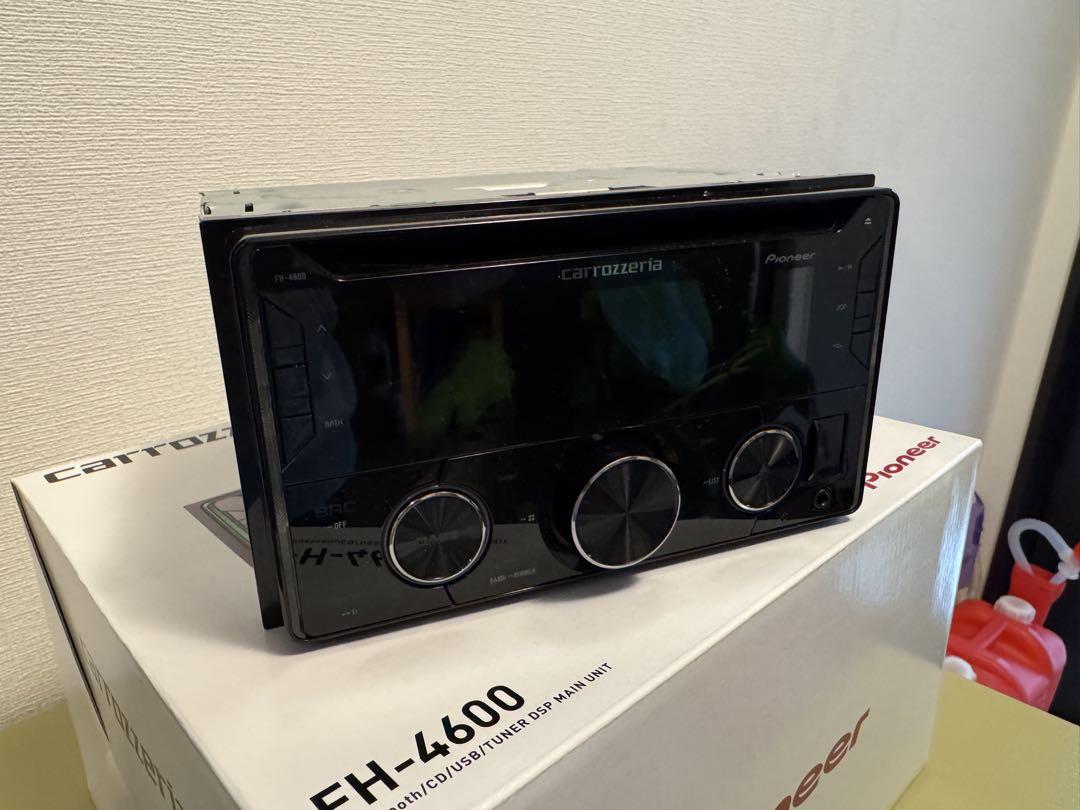 【外箱有り、取説有り】カロッツェリア FH-4600 2din Pioneer FH-4600 カーオーディオ【2DIN/CD/Bluetooth/USB