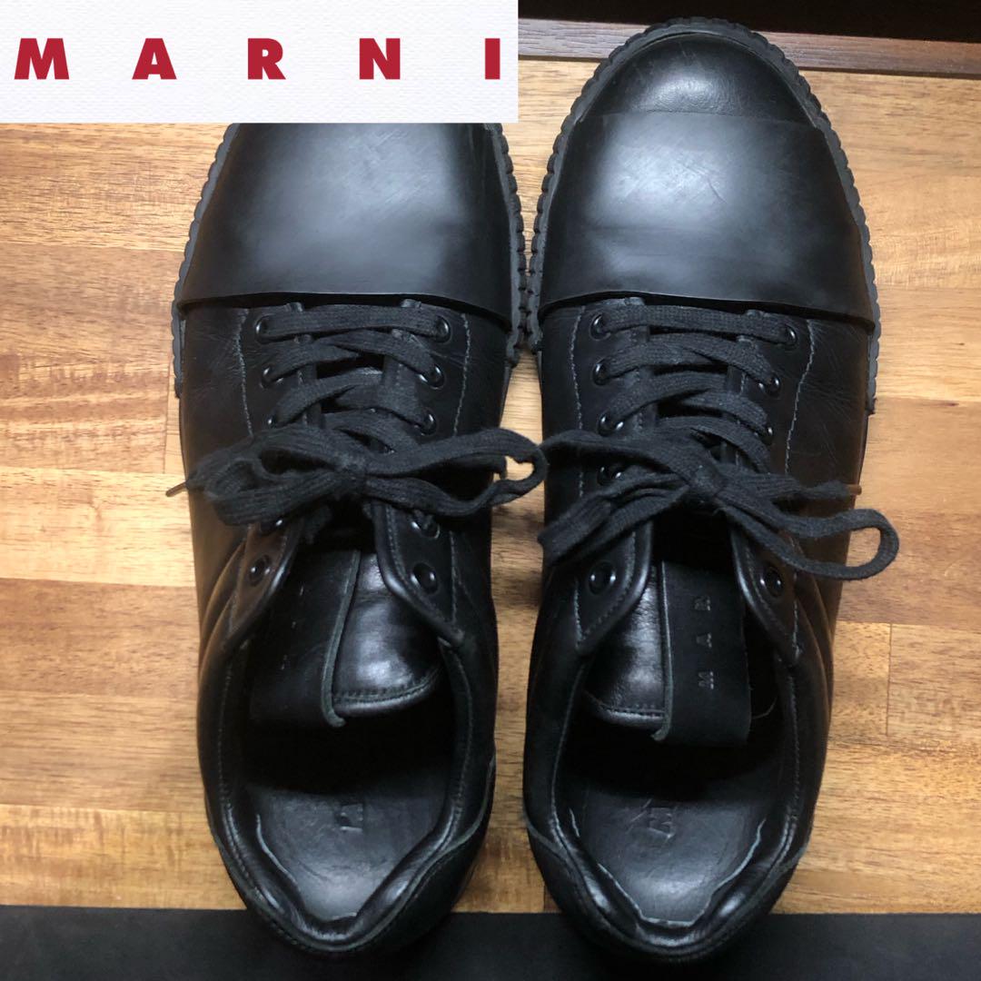 ★ MARNI ★ シューズ Red leather BigFoot 2.0 sneaker | Marni