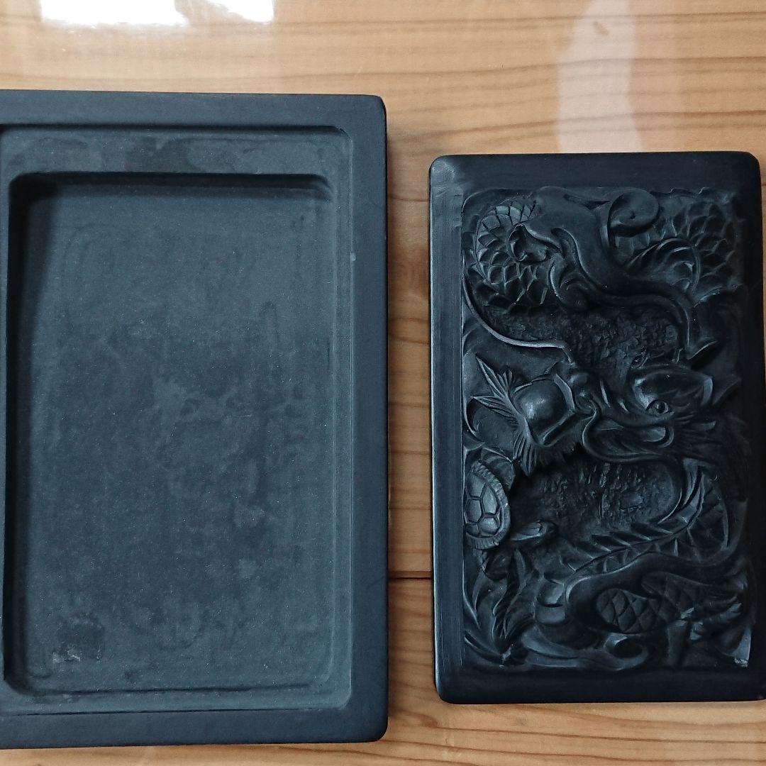 硯　中国 古玩 雲龍 中国美術 古美術 特大すずり精密細工 骨董品 中国 古玩 硯 雲龍 中国美術 古美術 特大すずり精密細工 青龍