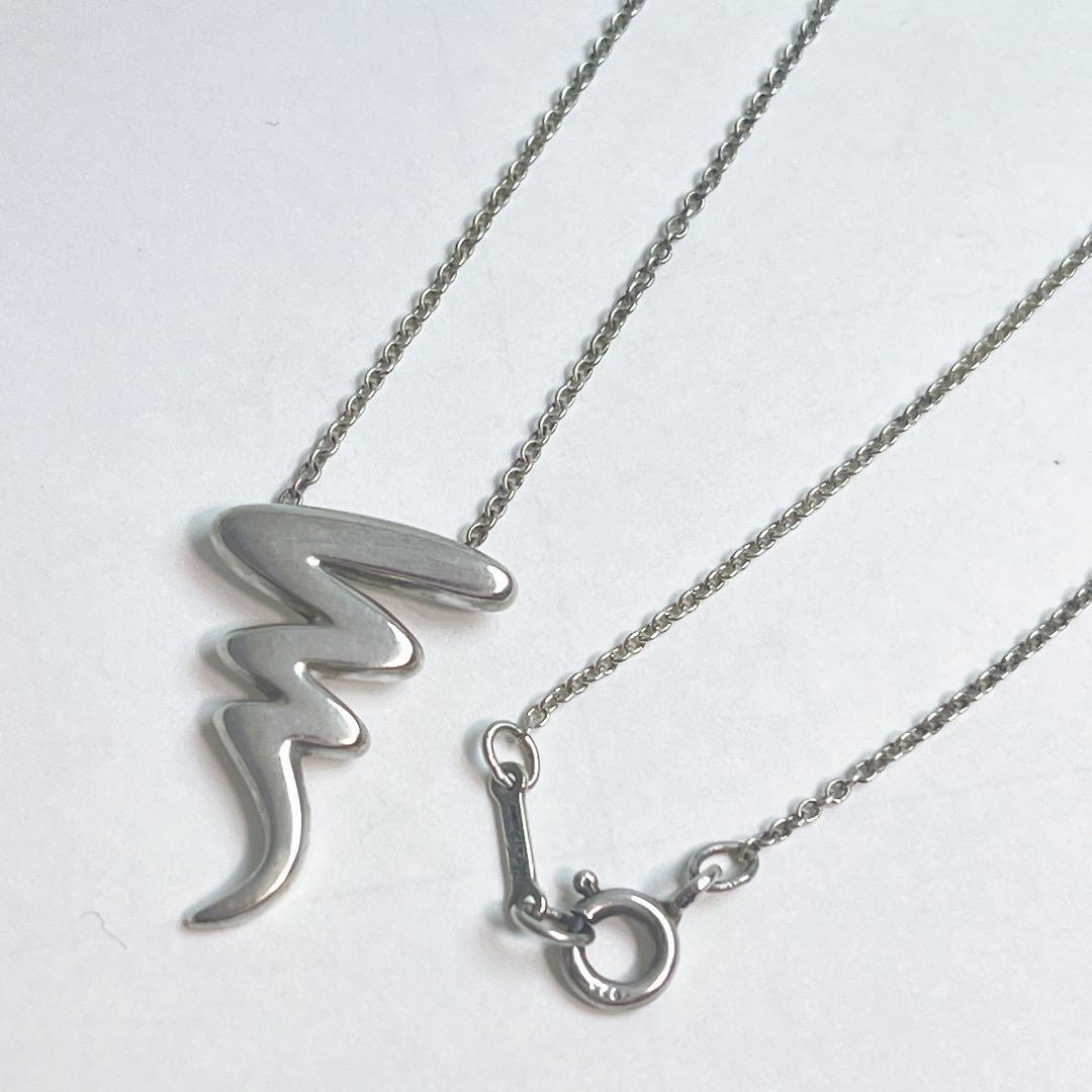 極美品 ティファニー スクリブル ジグザグ パロマピカソ ピアス シルバー925 Tiffany & Co. - Tiffany パロマピカソ ジグザグピアス希少美品
