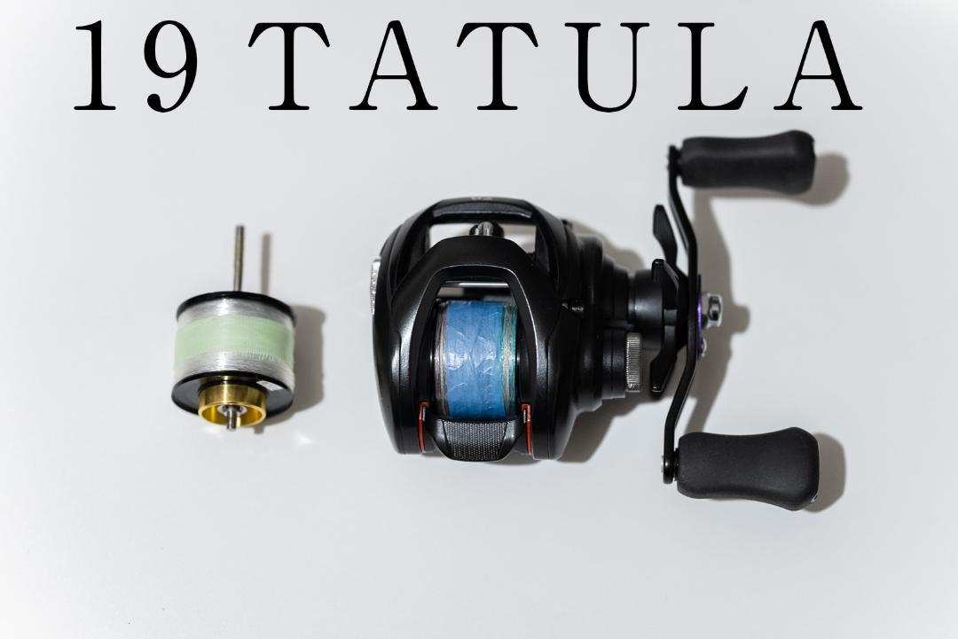 19 タトゥーラ TW 100XH 右ハンドル 替えスプール付き（ダイワ19