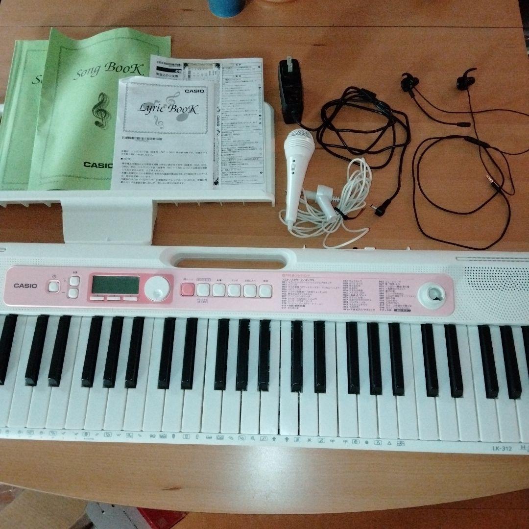 CASIO カシオ LK-312 電子オルガン 光ナビゲーション（CASIO