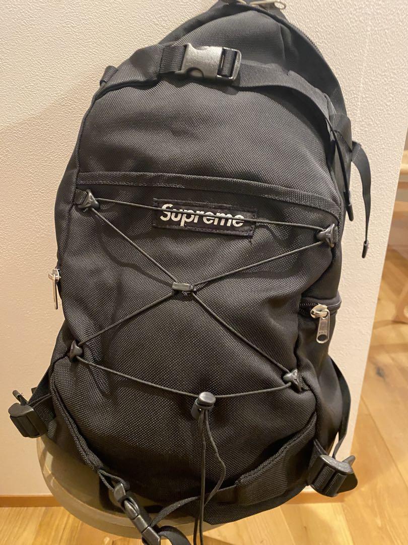 Supreme シュプリーム 9th backpack バックパック黒希少 本物 Supreme シュプリーム 9th backpack バックパック黒希少