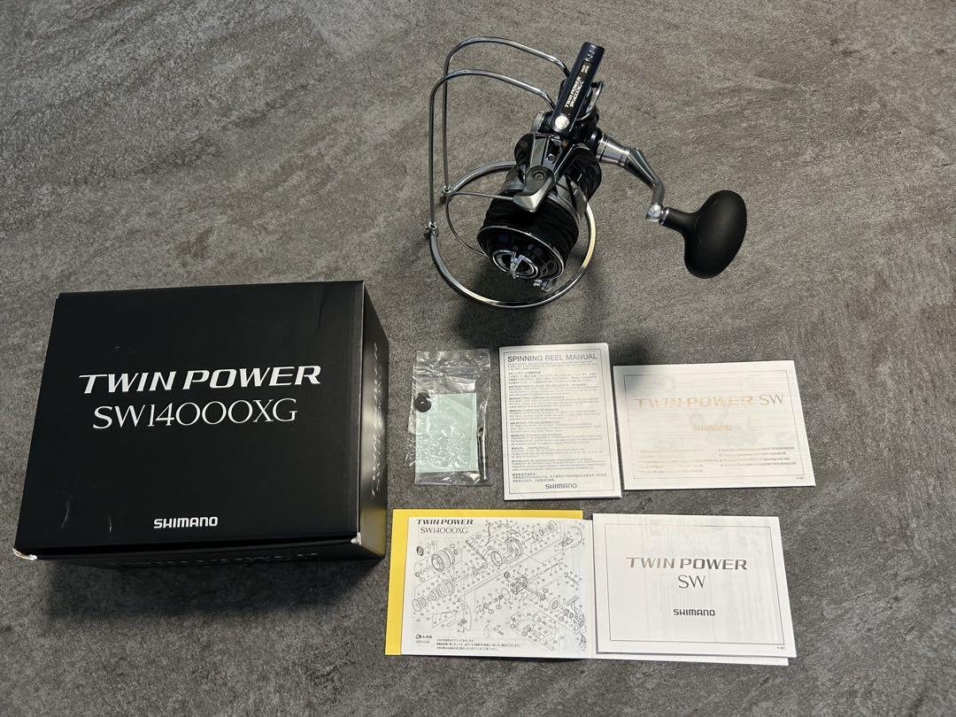 SHIMANO TWIN POWER SW14000PG スピニングリール シマノ(SHIMANO) 21ツインパワーSW 14000PG ツインパワー SW