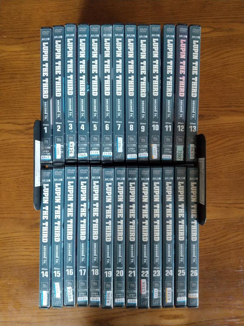 ルパン三世 second TV DVD全26巻セット DVD ルパン三世（LUPIN THE THIRD）2nd TV 全26巻 - メルカリ
