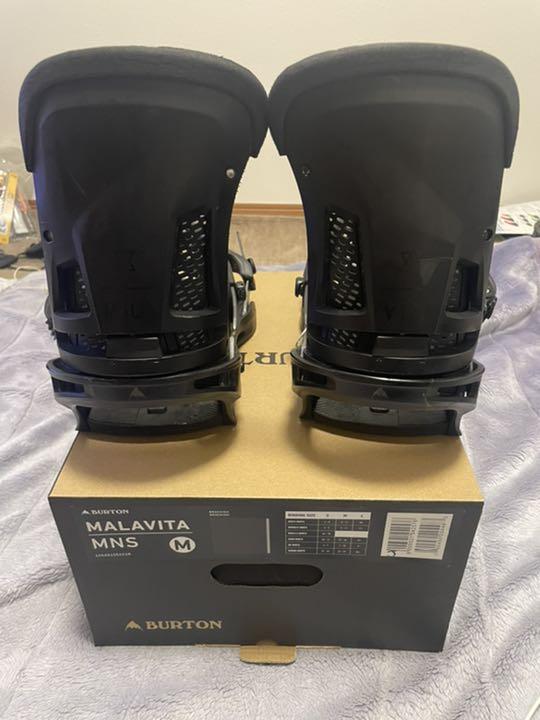BURTON バートン MALAVITA マラビータ ReFlex Mサイズ Men's Burton Malavita Re:Flex Snowboard Binding | Burton.com
