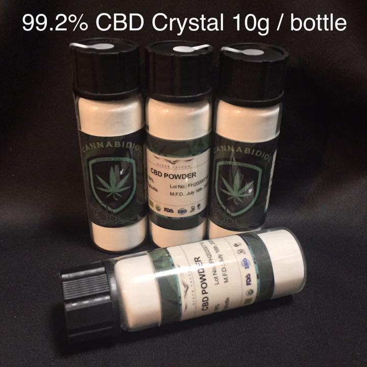 CBD アイソレート パウダー クリスタル (10g / ボトル)（【楽天