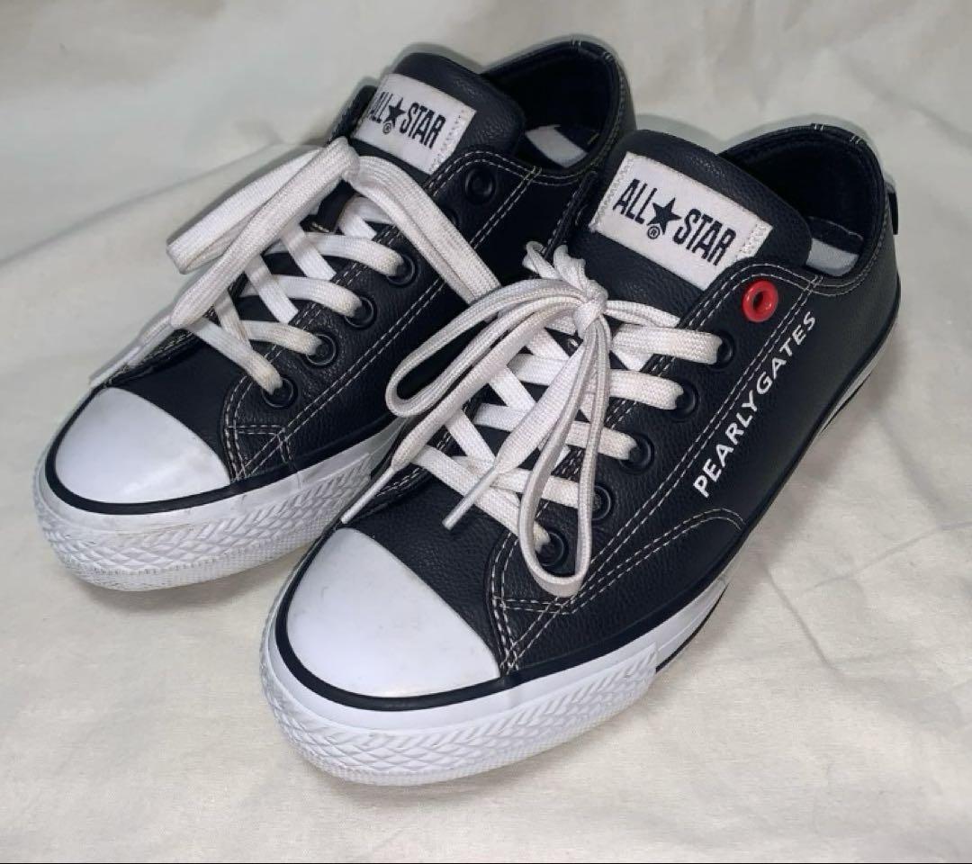 新品未使用！パーリーゲイツbyコンバースコラボレディースシューズ PEARLY GATES×CONVERSE】第3弾！秋のスペシャルコレクションを