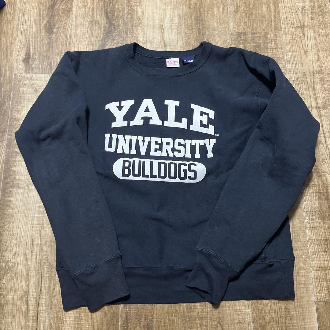Champion Yaleロゴ スウェット ネイビー 00s Champion 