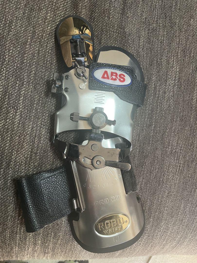【ほぼ未使用】ABS　ロボリスト　ゴールドフィンガー　M　右投げ用　ボウリング ほぼ未使用】ABS ロボリスト ゴールドフィンガー M 右投げ用