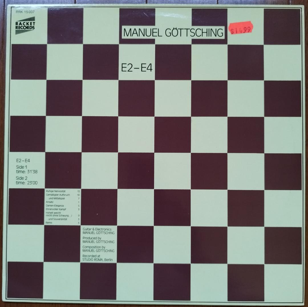 送料無料 激レア輸入レコード Manuel Gottsching E2-E4 Gottsching, Manuel - E2-E4 - Amazon.com Music