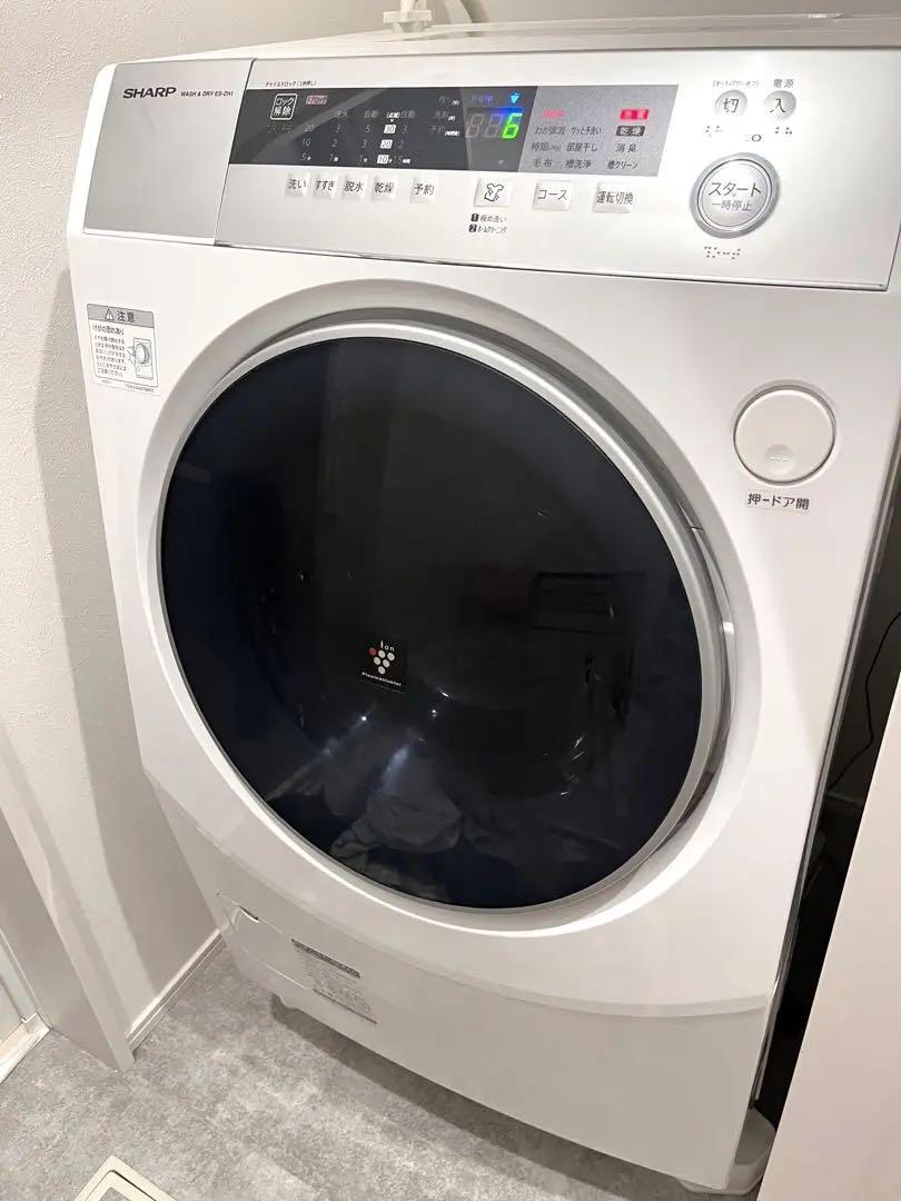 ドラム式洗濯機 ES-ZH1-WL SHARP シャープ 10kg シャープ ES-ZH1-WL 価格比較 - 価格.com