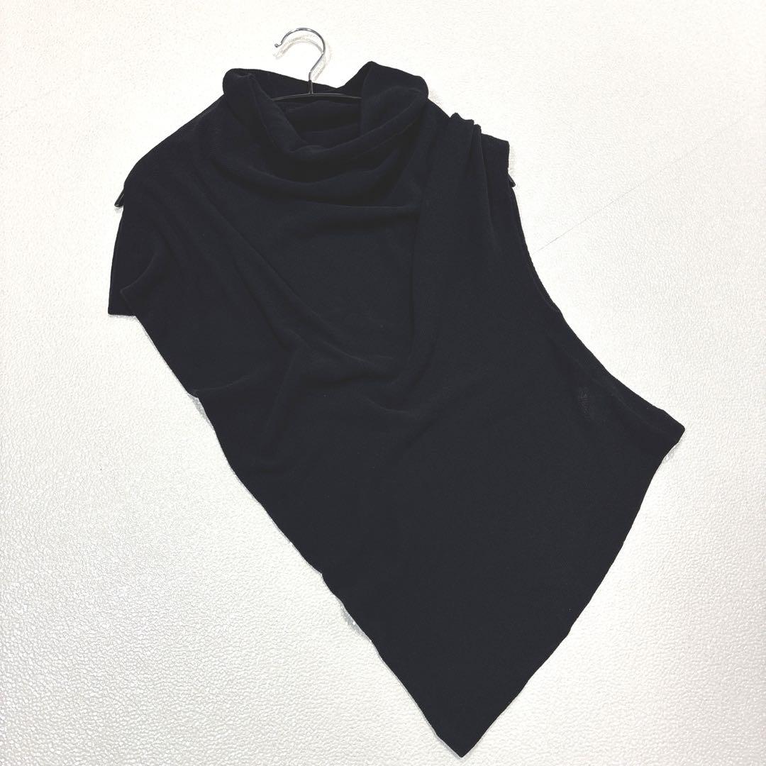 archive 00s ヨウジヤマモト Yohji Yamamoto Y's変形 専用【美品L】Y's ワイズ 変形カットソー ヨウジヤマモト