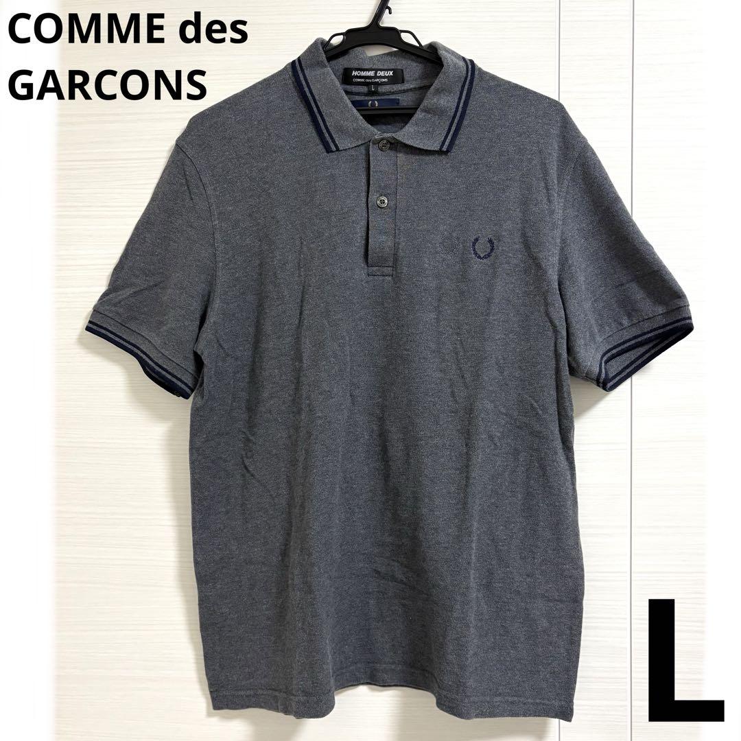 w*s様 レア！コムデギャルソンオムドゥ フレッドペリーコラボポロシャツ メンズ COMME des GARCONS HOMME DEUX ○464176 DES × FRED PERRY