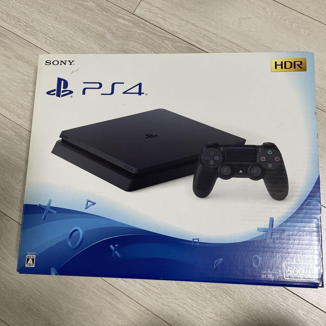 SONY - PS4 ブラック本体プラス付属品 SONY PS4 本体 ジェットブラック 500GB（ファッションの PS4本体
