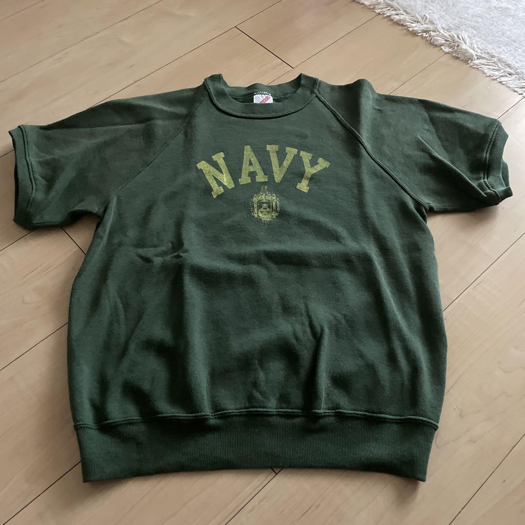 古着】NAVY 半袖スウェット（size:S 60年代 ARTEX SPORTSWEAR