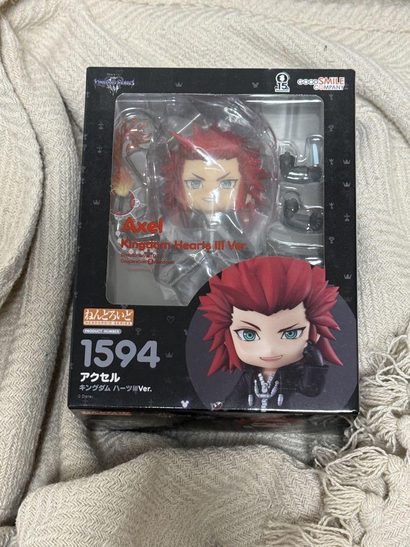 ねんどろいど　アクセル　キングダムハーツⅢ ねんどろいど アクセル キングダムハーツ3 （FIG]ねんどろいど