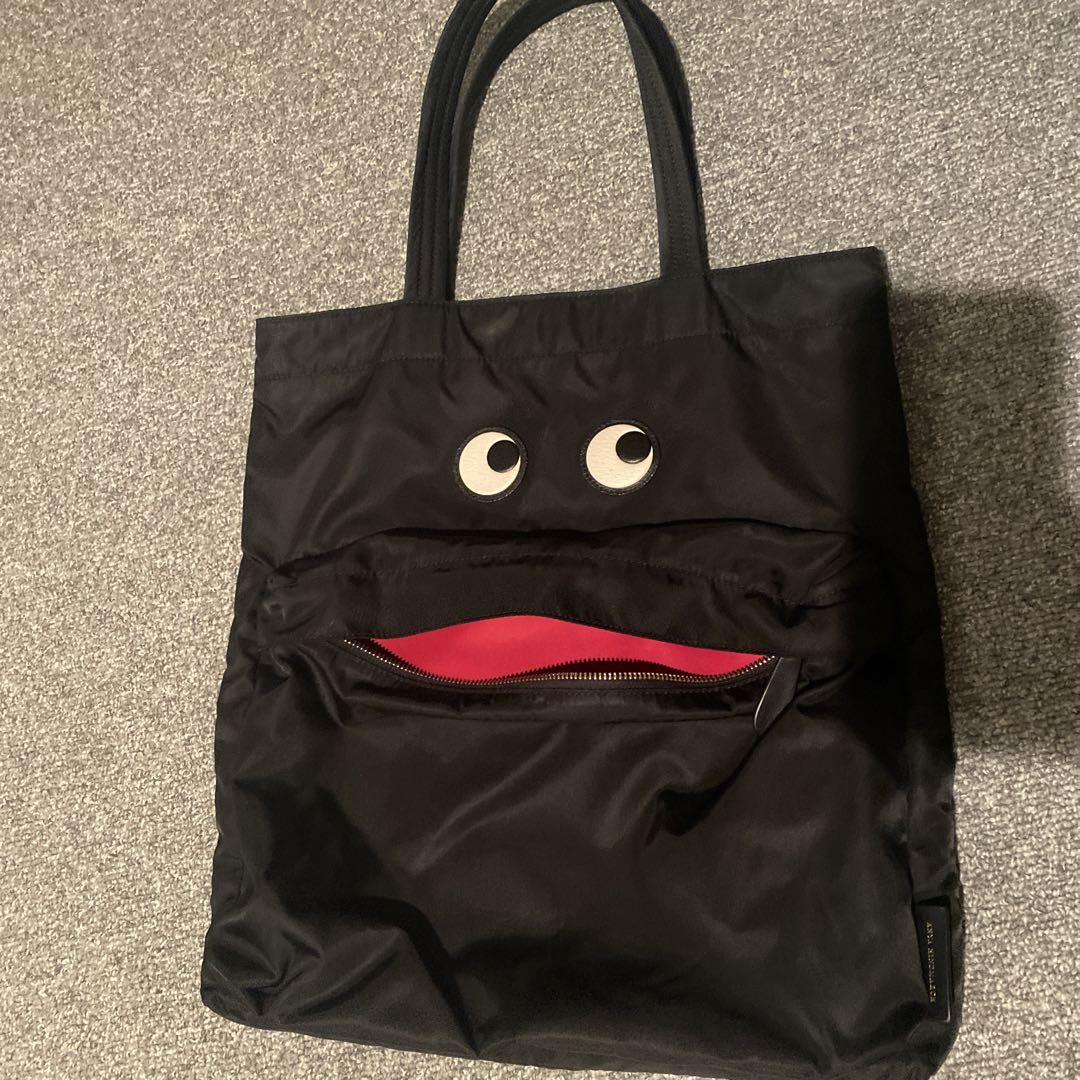 【最終値下げ】【美品】Anya Hindmarch トートバッグ 証明書付き アニヤ ハインドマーチ ANYA HINDMARCH 5050925 193474 トート