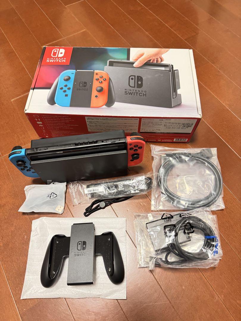 【2019年購入】Nintendo Switch 旧型　フルセット 2019年製旧型Nintendo Switch本体セット - メルカリ