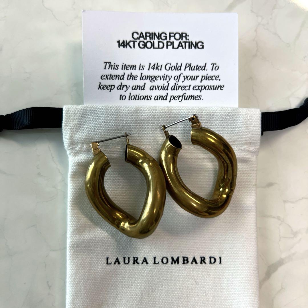 Laura Lombardi ローラロンバルディ フープピアス ゴールド LAURA LOMBARDI / ローラロンバルディ FISSA HOOPS ピアス(両耳