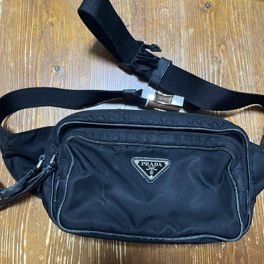 PRADA 1BL010 ブラック ボディバッグ（楽天市場】PRADA プラダ