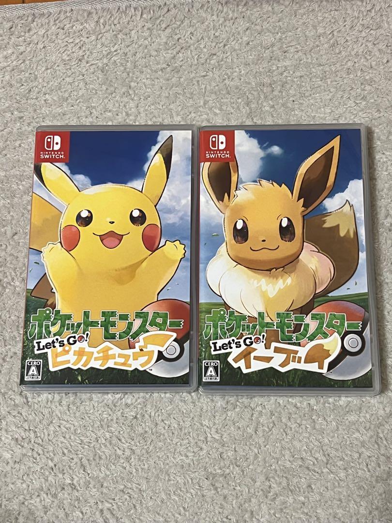 ポケットモンスター Let's Go! イーブイ・ピカチュウ 2本セット ポケットモンスター Let's Go! ピカチュウ・イーブイ 2本セット