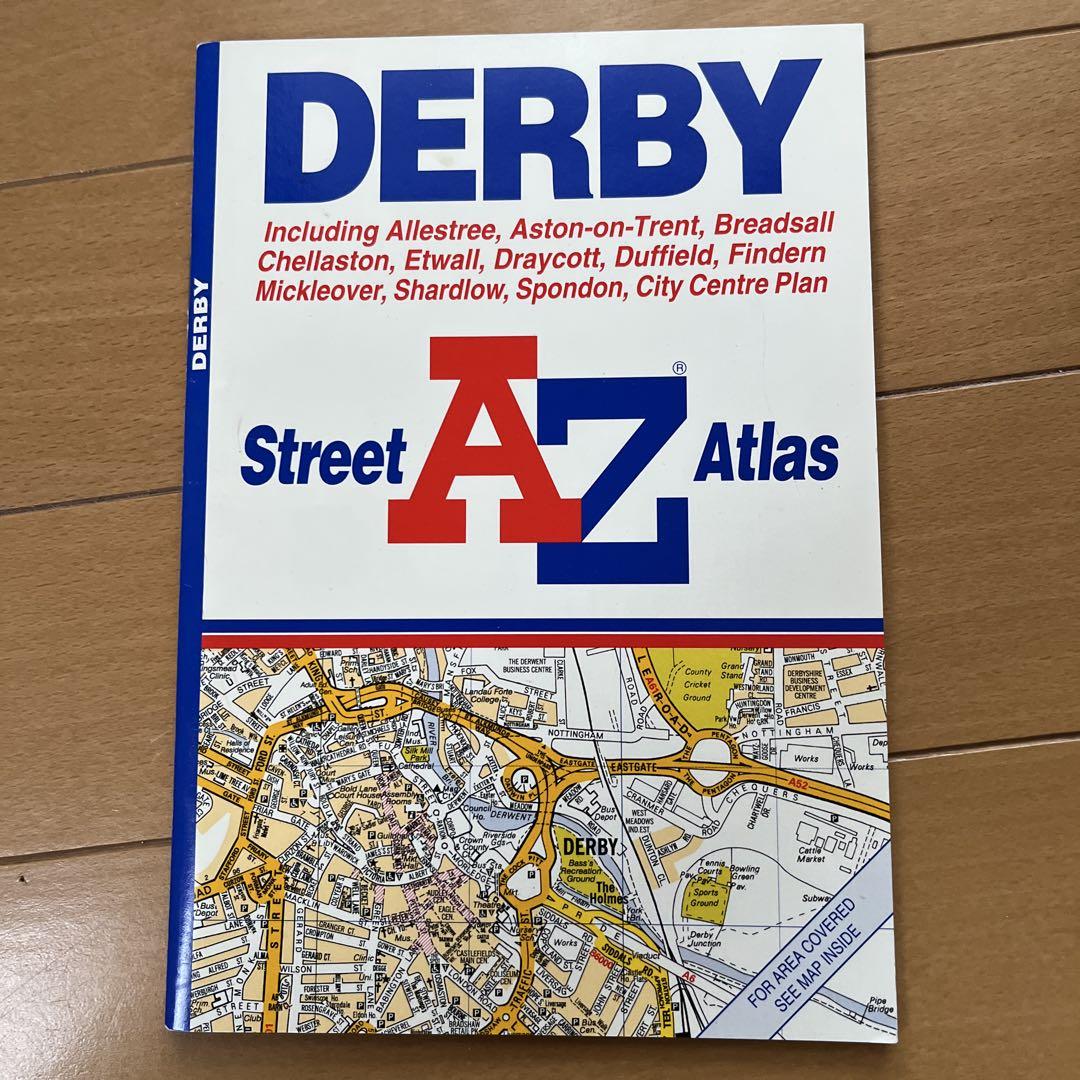 地図・旅行ガイド Derby Street A-Z Atlas A. to Z. Street Atlas of Derby (A-Z Street  by