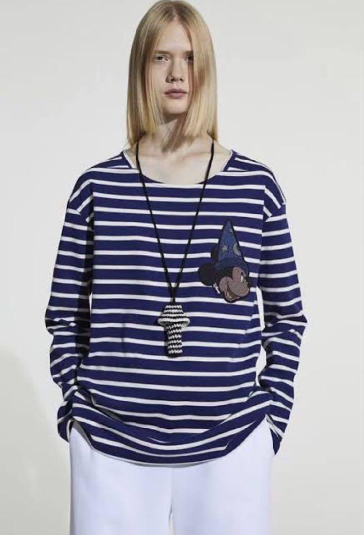 STELLA McCARTNEY DISNEY ボーダー カットソー ミッキー STELLA McCARTNEY DISNEY ボーダー カットソー ミッキー（USA製