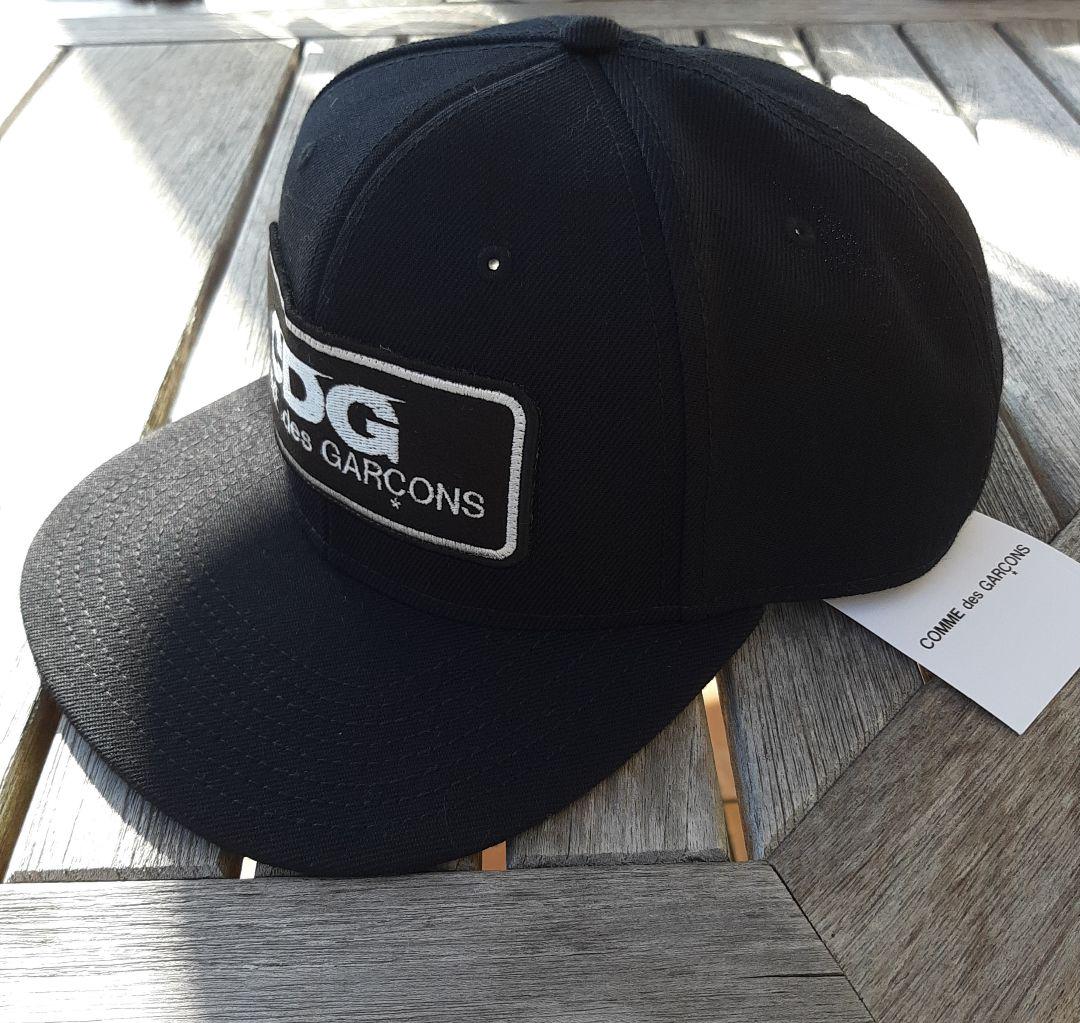 CDG キャップ 黒 SZ-K601 2回着用　コムデギャルソン CDG キャップ 黒 SZ-K601 2回着用 コムデギャルソン