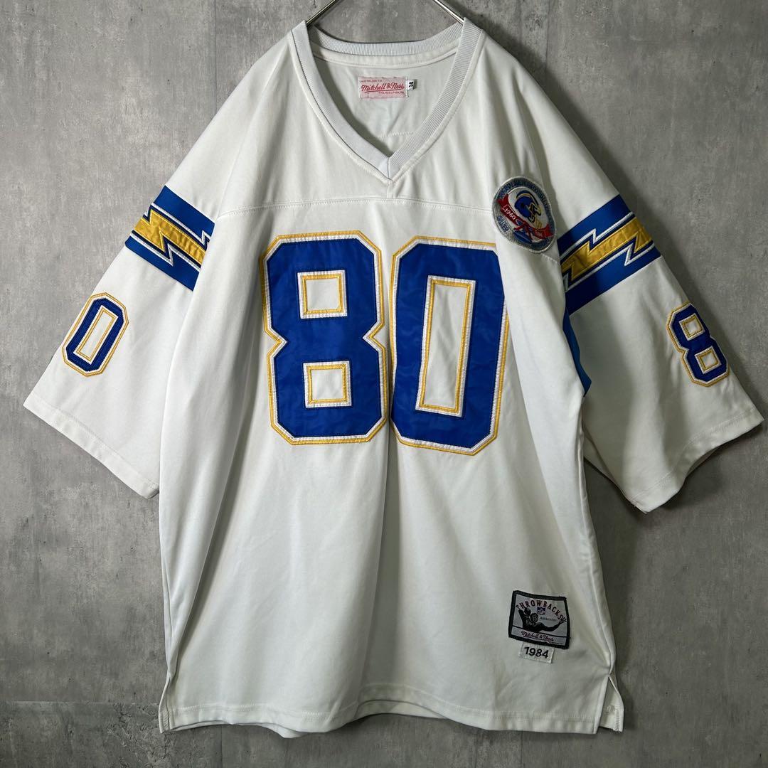 2004 Mitchell & Ness 00's NFLゲームシャツA3266 Mitchell&Ness NFL 肉厚 ゲームシャツ Winslow 記念版（Mitchell