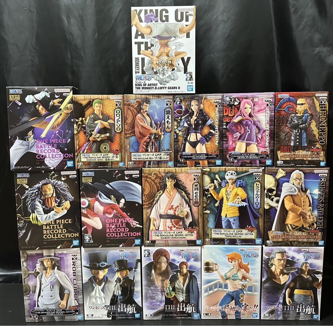 ワンピース　ワーコレ　まとめ売り　17体 ワンピース ワーコレまとめ ジャンク品17体 - コミック・アニメ